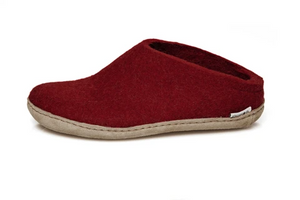 Slip-On Leather Sole