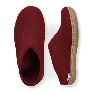 Slip-On Leather Sole