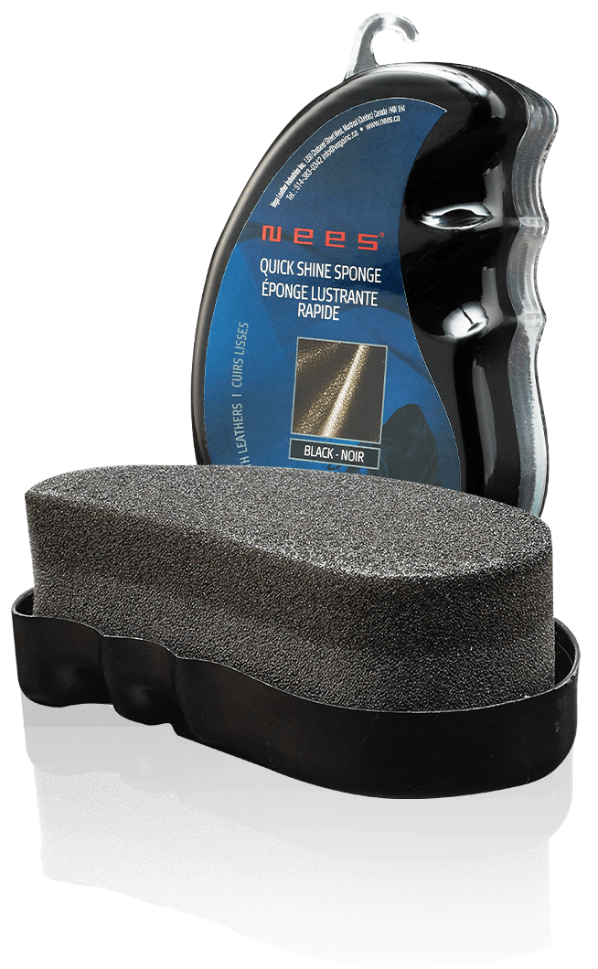 Quick Shine Sponge Black